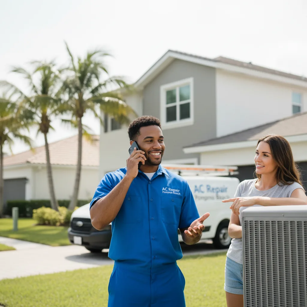 AC Repair Pompano Beach customer support in Galt